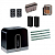 FAAC C720KIT FULL-A4 Автоматика для откатных ворот C720KIT FULL-A4, комплект: привод, радиоприемник, 2 пульта, фотоэлементы, лампа, 4 рейки