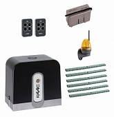 Автоматика для откатных ворот C721KIT-LK6, комплект: привод, радиоприемник, 2 пульта, лампа, 6 реек