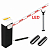 DOORHAN BR-PRO4000LEDKIT Шлагбаум автоматический DOORHAN BR-PRO4000LEDKIT, комплект: стойка Barrier-PRO, стрела-LED, опора, фотоэлементы